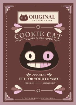 mr-senpai:  I used cookie cat for a project in Graphic Design~~