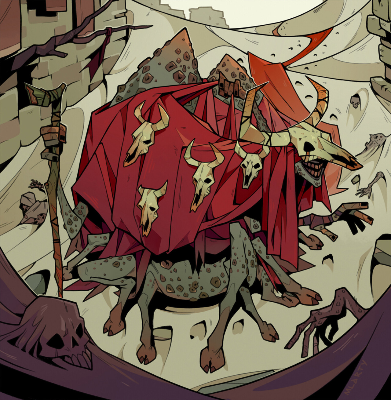 The Art Showcase INFECTUS BESTIARY By MLarty the-art-showcase-infectus-bestiary-by-mlarty