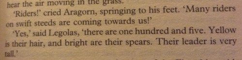 edgebug:morgarine:This isn’t a fucking competition LegolasAny time anyone says Tolkien isn’t funny, 