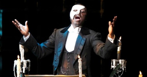 the-goddamazon:jstheater:The beautiful, incomparable Norm Lewis, now starring as the Phantom of the 