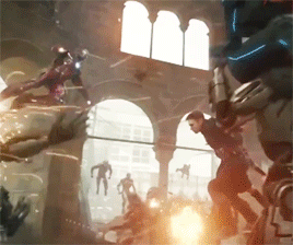 simply-bucky-barnes:  Age of Ultron + The Winter Soldier Important Kicks 