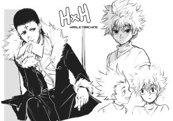 A few more HunterxHunter sketches✨