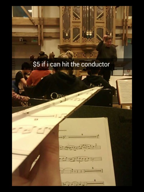 mozart-effect: dumbass-hinata: so the woodwind section didn’t have much to play in orchestra t