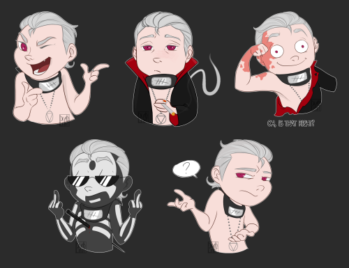 A small parody of the stickers on russian site VK.