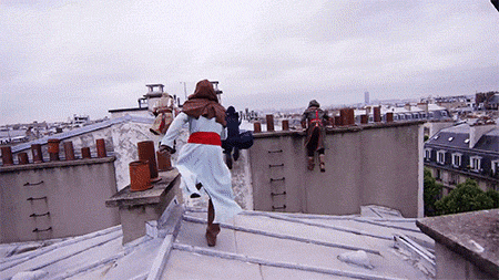 Assassin&rsquo;s Creed Unity Meets Parkour in Real Life -video-