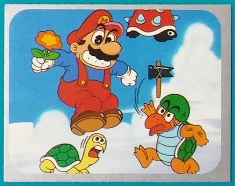 smallmariofindings:1985 Super Mario Bros. sticker from Japan, based on Shigeru Miyamoto’s original a