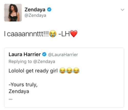 mspurple23: Zendaya and Laura Trolling