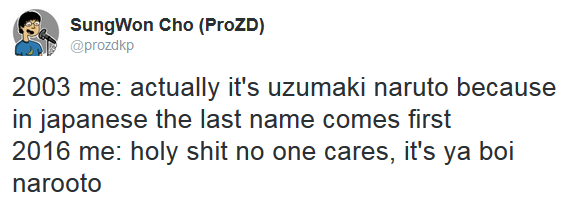 prozdvoices:  hey, wanna follow me on Twittersometimes I tweet about my young anime-watching