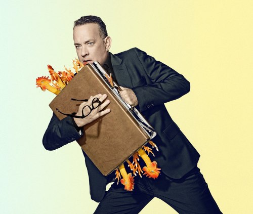 Tom Hanks by Mary Ellen Matthews for SNL, October 2016