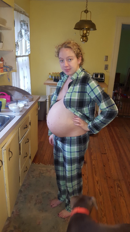 Cute jammies&hellip;cute belly.