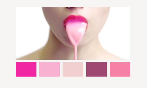perfectrainbow:  Girls by the 1975 → Color Palettes  