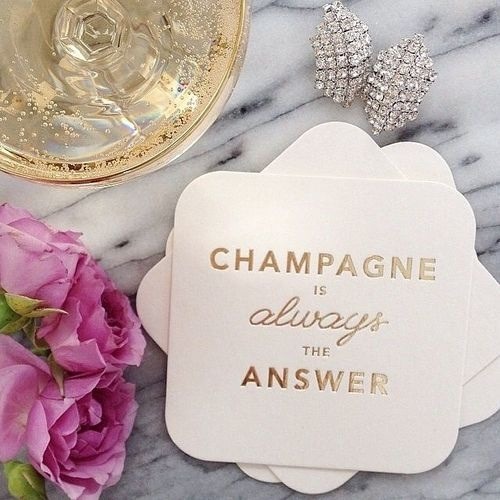 Porn Pics audreylovesparis:  Champagne is always the