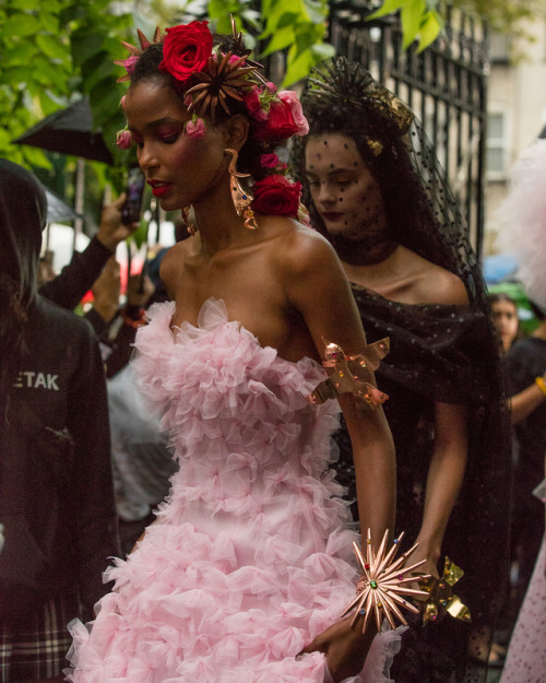 wandering-songstress: Isilda Moreira in RODARTE SPRING 2019 READY-TO-WEAR