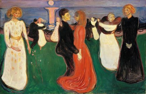 The Dance of Life (Detail)  -  Edvard Munch  1899-1900Norwegian 1863-1944