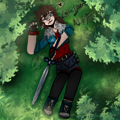 This OC Belongs To One Of My Friends, And I Really Wanted To Draw Her (She's Actually A Gender Bent Character