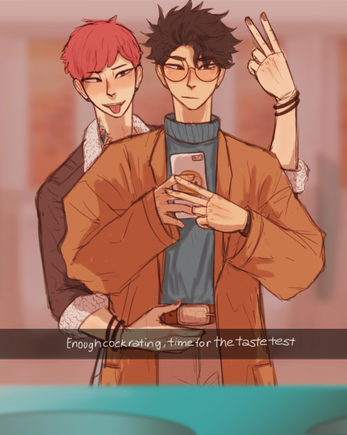 Hi! More Music Major Hiro And Art Major Issei AU!!Am I Okay? Absolutely Not This Meme Has Occupied My