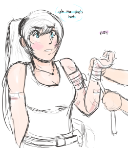 jo3mm:  idk some au where weiss is some sorta