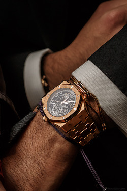 Watchanish:  Anil Arjandas&Amp;Rsquo; Rose Gold Ap Skeleton At His Recent Shop Opening