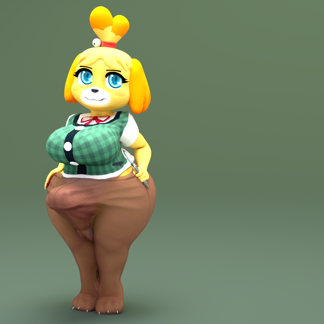 bradmanx:  endlessillusionx:  Isabelle SFM ready Ported by KirbyHi5 Download Link
