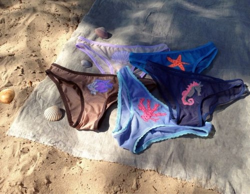 The Beach panties sounds like a rock band #lingerie #summer #panty #beach #dessous #underwear #unter