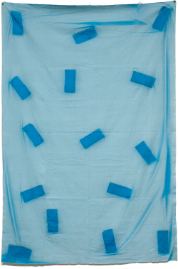 confront:  Sam Falls, Untitled (Building Blocks, Topanga, CA, Light Blue 1), 2012 via mentaltimetraveller