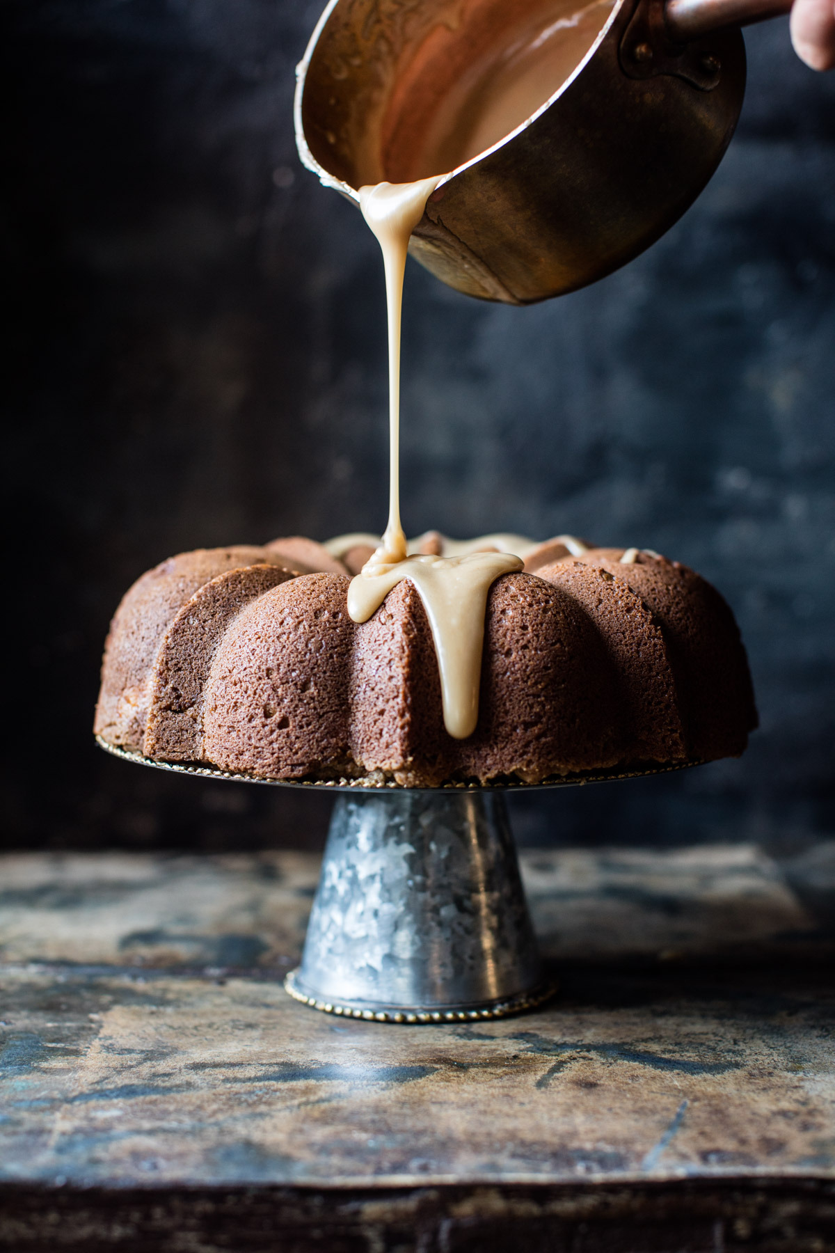 sweetoothgirl:Cream Cheese Swirled Brown Sugar Pumpkin Coffee Cake