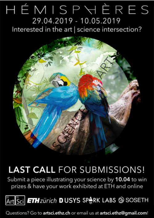 Are you a scientist interested in art? An artist interested in science? Submit to ArtSci Hémi