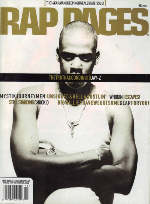 Jay-Z. Rap Pages - November, 1996