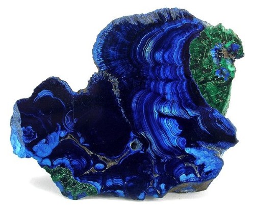 hematitehearts:Azurite &amp; MalachiteLocality: Bisbee, Warren District, Mule Mts, Cochise Co., Arizona, USA