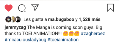 laazybugnoirworld:The Manga is coming soon!!! 💜Thanks to Toei Animation, we’ll have the Manga of Miraculous pretty soon!