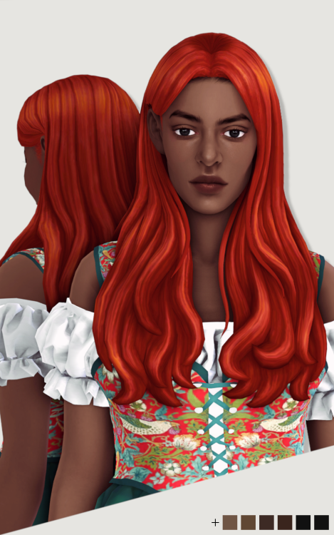 @luutzi | Tinkara | female hairEA mesh editthe new Maxis palette (24 swatches)BGChat compatiblepolyc