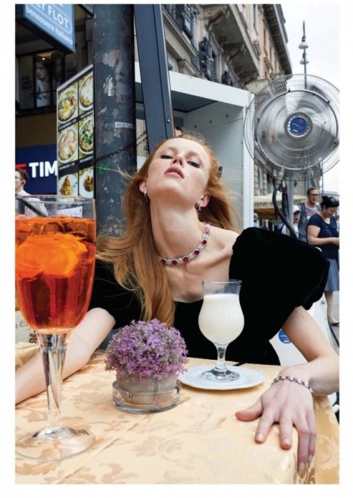 Rianne van Rompaey in Ciao bellaJürgen Teller for Vogue Paris September 2019