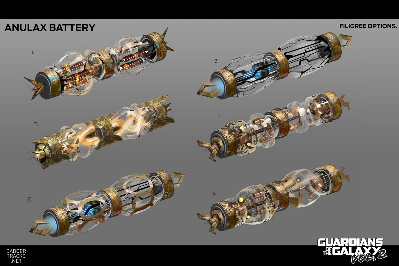 muonbee:   Guardians of the Galaxy 2 - Anulax BatteryOne of the assets I was asked
