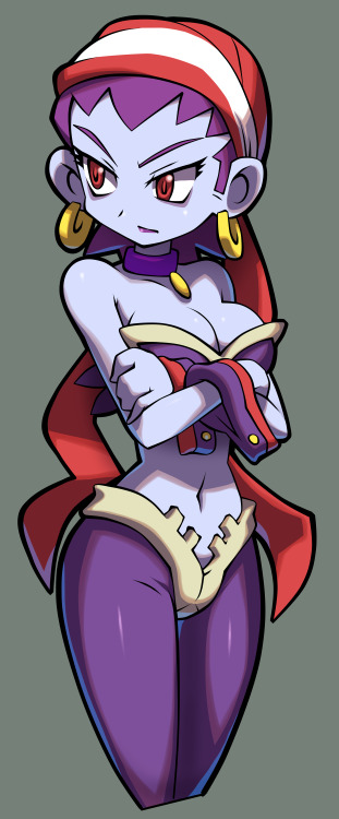 cristiandraws:  Risky Boots’ artworks for the upcoming Shantae: Pirate’s Curse game for 3DS and WiiU.  I really wana see genie risky X3