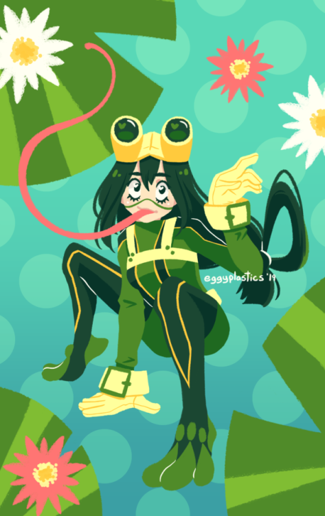 keep kero  first time drawing some bnha fanart, i&rsquo;ve fallen in love with the ser