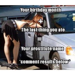 Again, this is just for fun. Put your results in the comments below.    #funny #justforfun #dontbesquare #igers #birthdaygame #instagood #lol #instalol #smile #instago #instalike #funnymeme #funnytext #hilarious #cray #crazy #humor #instafun #igaddict