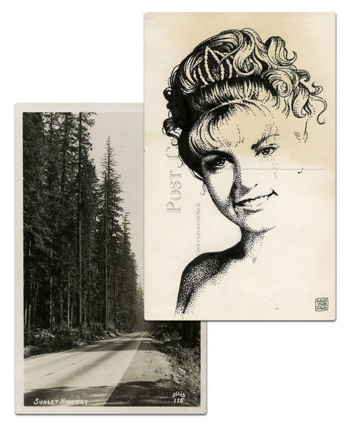 sushigirlfriend: shihlun: Twin Peaks postcards by Paul Willoughby, 2012. @frasier1993