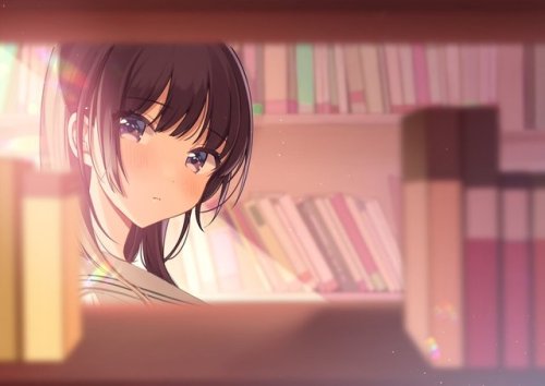 (しぐれういさんのツイート: &ldquo;一冊分の距離をおいて声をかけるきっかけを探しているの… &rdquo;から)