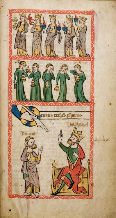 Pages from the Speculum Humanae Salvationis, Westfalia or Köln,c. 1360