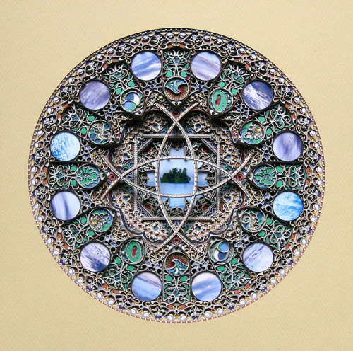 cross-connect: Eric Standley, a Virginia-based artist who works with laser-cut paper, creates amazin