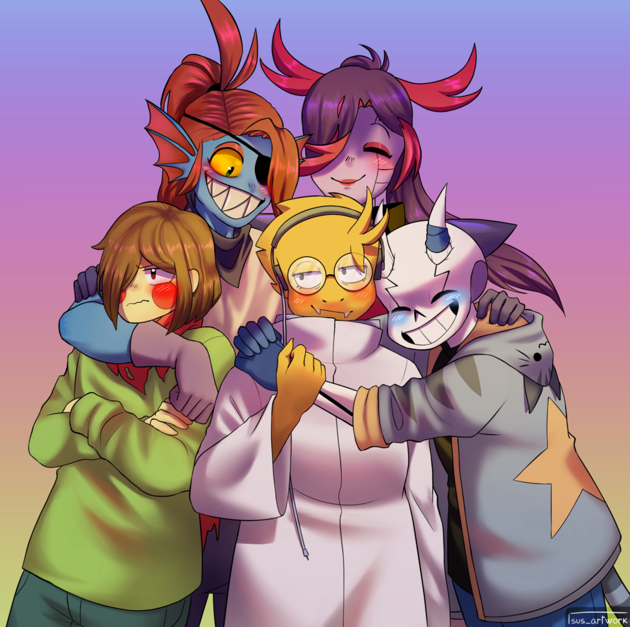 Undertale AU Fanart