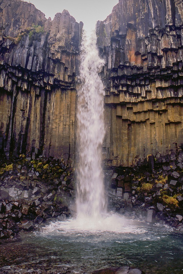 wolverxne:  Svartifoss, Iceand | by: { Tim James }