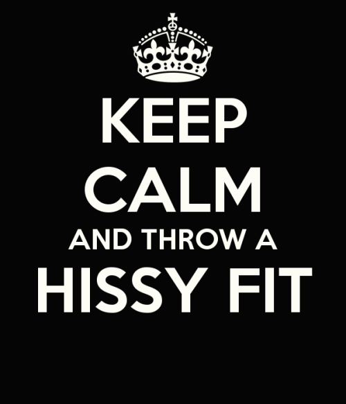 brattling:  I think I just did.  This was a hissy fit day.