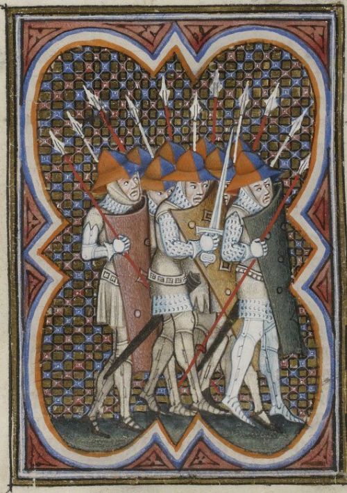 inacom:Grandes Chroniques de France. Auteur : Maître du couronnement de Charles VI. Enlumineur Auteu