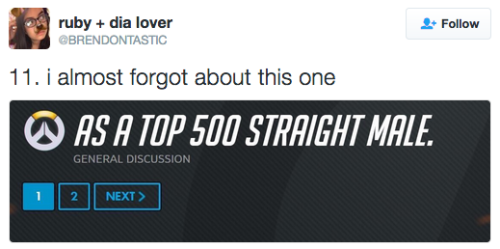 the-future-now:  The backlash to Tracer having a girlfriend proves we need more representationFor people who identify as LGBTQ, or who have friends and  family members who do, one queer character in a video game probably  doesn’t seem like a big deal.