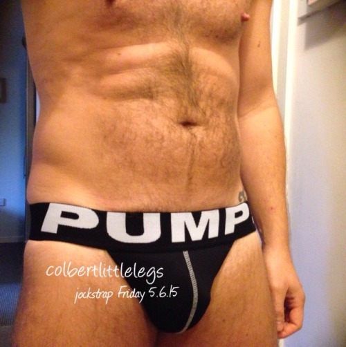 colbertlittlelegs:  Colbertlittlelegs 5.6.15 jock Friday.  Tugging it