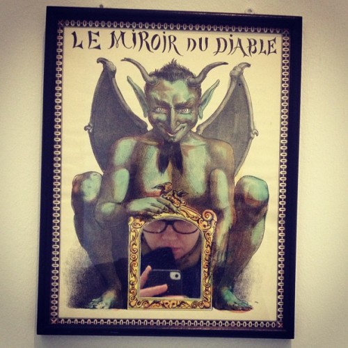 The Devil’s Mirror #litho #BoardGame #SecretPortrait #TomiUngerer #museum #strasbourg