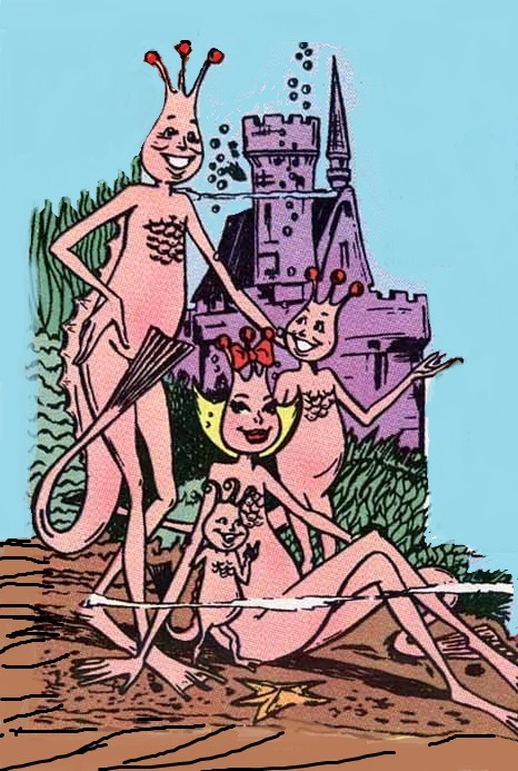 babygirlssweetsurrender:  prehistoric-juliet:  Sea Monkeys   Lol. I wanted a family