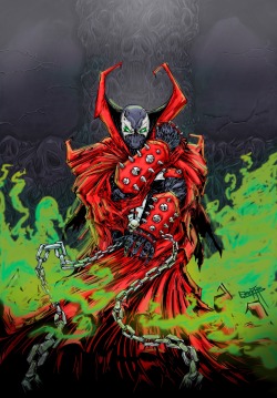 efbxd:  Spawn. Colors with Photoshop. 