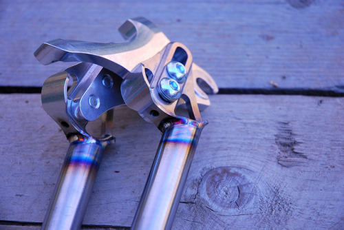 44bikes: Dropouts tacked + welded on Flickr.